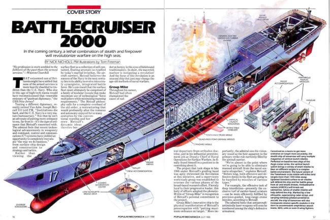 外媒惊叹中国无人武库舰要来了 48单元垂发震撼亮相